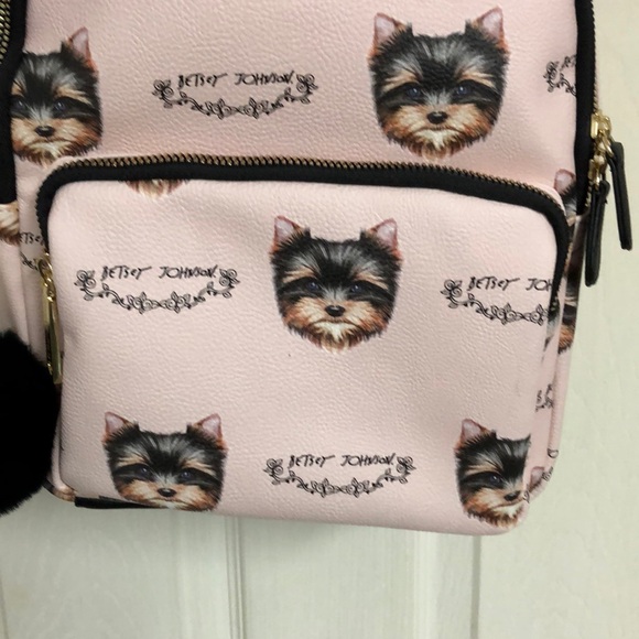 NWT - Betsey Johnson Yorki Backpack - Picture 3 of 8